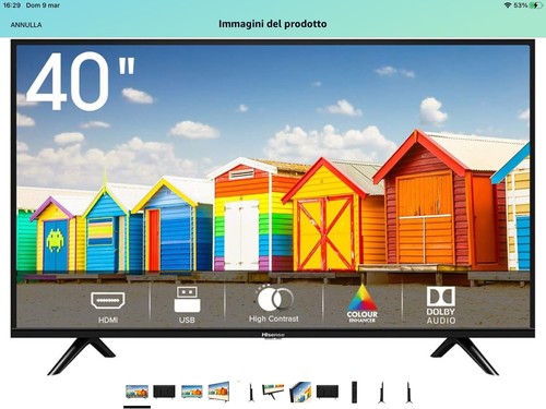 Hisense h40be5000 led hd - h40be5000,