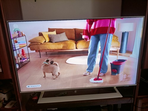 Samsung smart cristal - tv,