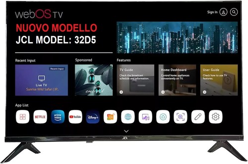 Jcl pollici smart - led, hd